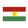 Custom 3x5 Double Sided Global Nations Flags Printing Kurdistan National Flag